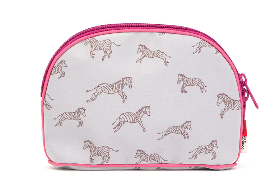 撥水ラミネート】ミニサイズのシェル型ポーチNo.7、8 豆柴わんこ 撥水