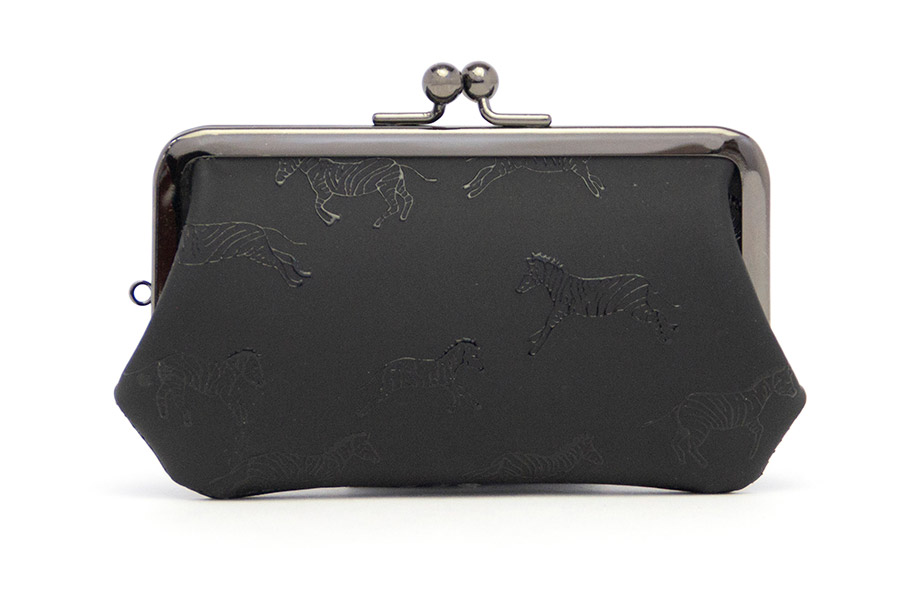 即納品]マグチーニ 表：うるしまうま＜ブラック＞ 裏：琳派シルバー