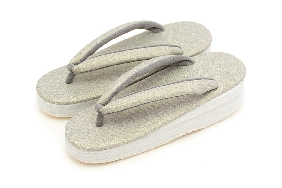 [Mサイズ即納品]カフェぞうりプリンセス　レディース　No.48020＜サンドグレー＞