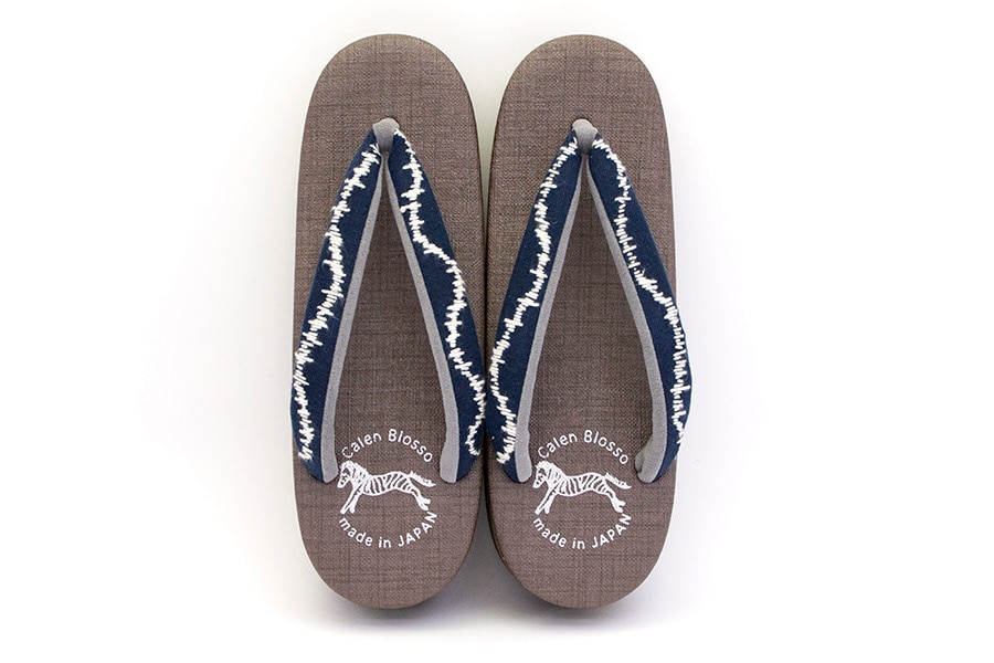 [Mサイズ即納品]カフェぞうりレディース No.36123＜TERAS/波縫い＞