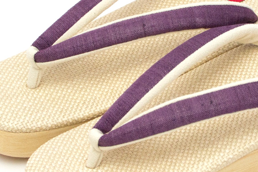 [Mサイズ即納品]カフェぞうり花緒サンダル　レディース　No.84920