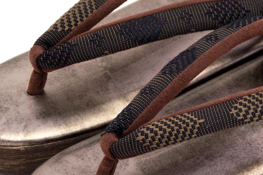 [Lサイズ即納品]カフェぞうりレディース No.29122＜OLN（オルン）/松菱 black brown＞