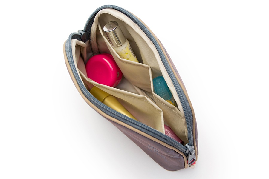 [即納品]シェル型ポーチ　ナイロン＜マーブル＞