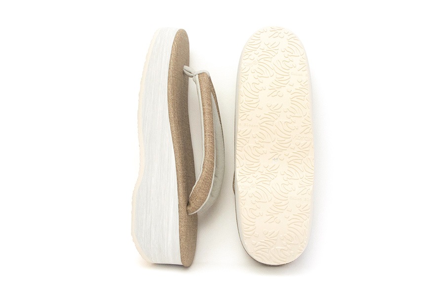 [Sサイズ即納品]カフェぞうり花緒サンダル　レディース　No.11621