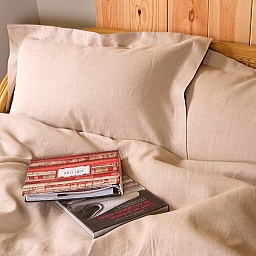 Classic　ナチュラル ベルギー リネン フラット シーツ 280ｘ270