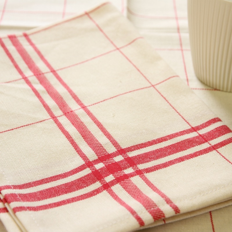 coucke フレンチリネン モレ red　赤色