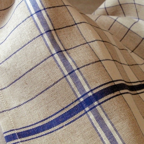 coucke フレンチリネン  ラスティーク　ブルー