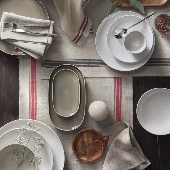 coucke フレンチリネン　エステバン エルメス（赤）色