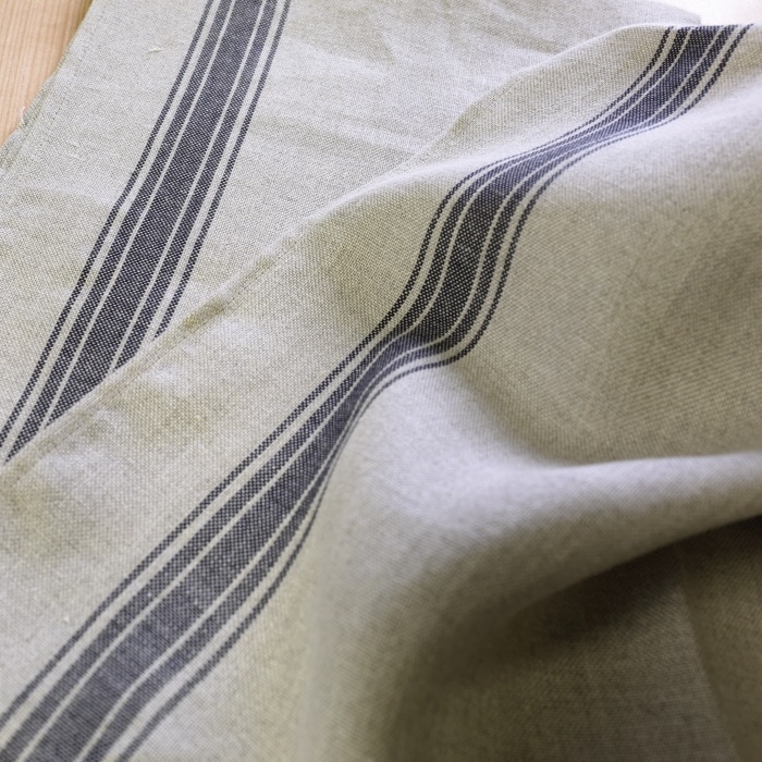 coucke フレンチリネン　エステバン 黒墨色