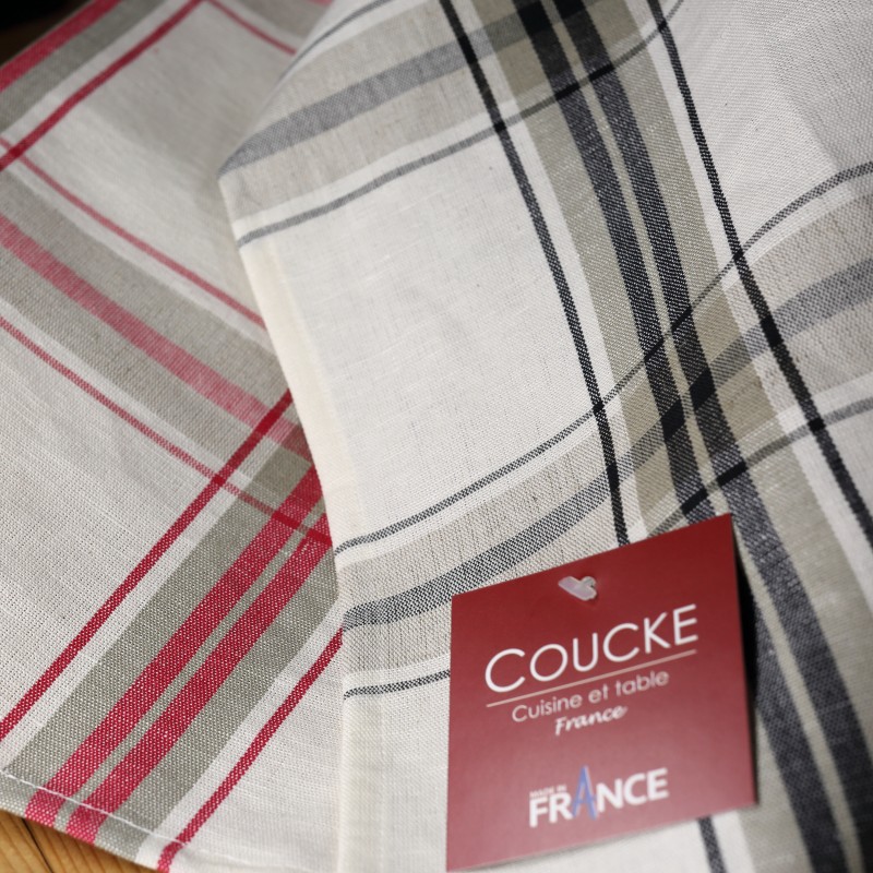 coucke フレンチリネン　BOCAGE　ボカージュ　赤