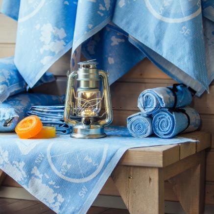 北欧 リネン タオル キッチン フェイス クロス サーリスト群島