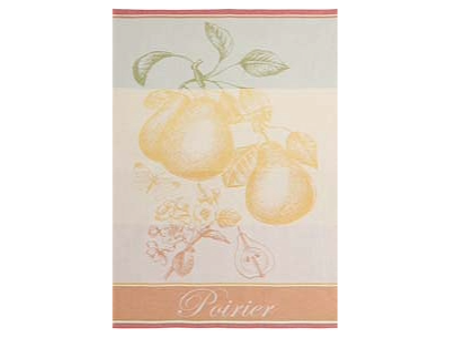 coucke ジャガード キッチンタオル　POIRES　洋梨　ポワレ