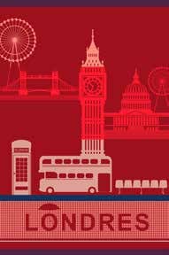 coucke ジャガード キッチンタオル　ロンドン　シティ