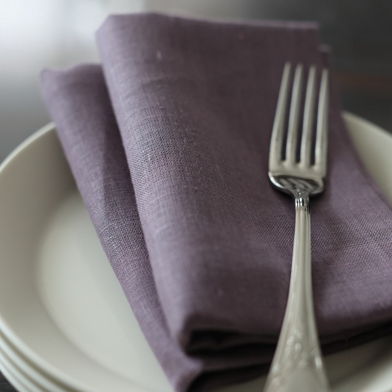 CALIENTE Linea カリエンテ リトアニア リネン 麻 100％ プラーノ ファブリック 生地 プラムグレイ 幅 150ｃｍ