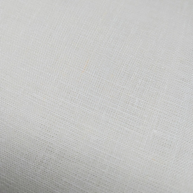 CALIENTE Linea カリエンテ リトアニア リネン 麻 100％ プラーノ ファブリック 生地 オフホワイト 幅 150ｃｍ