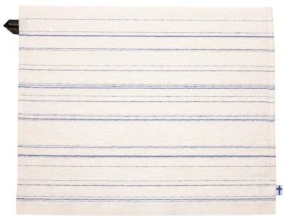 キュア 北欧 リネン パイル織 ストライプ　タオル50ｘ75　スオミ・ブルー