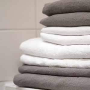 Lulu　バスタオル50ｘ100/ホワイト