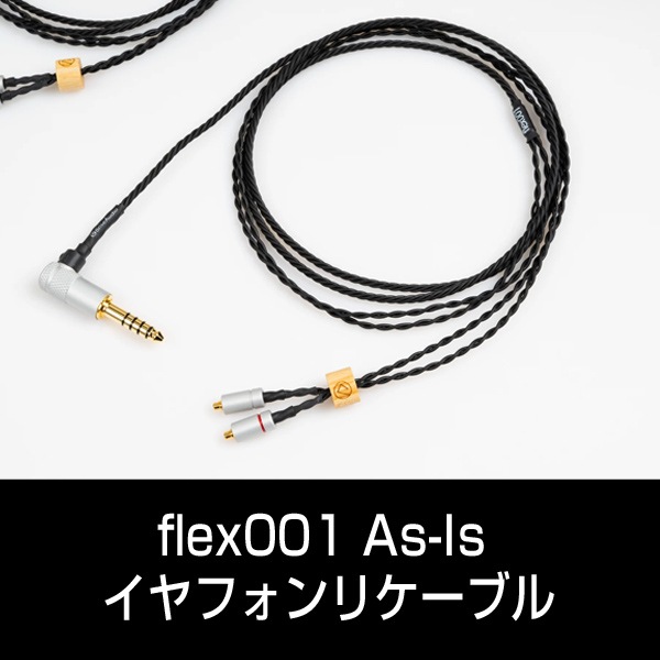 【取り置き品】brise audio UPG001 flex001 flex001 As-Is earphone re-cable ( As-Is series ) – Brise Audio