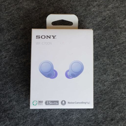店頭在庫品 ワイヤレスステレオヘッドセット「WF-C500」ホワイト