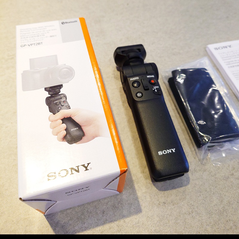 店頭展示品 ワイヤレスリモートコマンダー機能付シューティンググリップ GP-VPT2BT ブラック