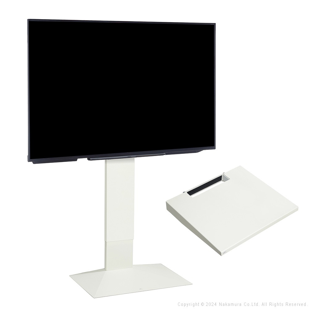 ソニー製テレビ対応 壁寄せテレビスタンドWALL V3 ハイタイプ 単品or棚板付 32型～80型大型テレビ対応