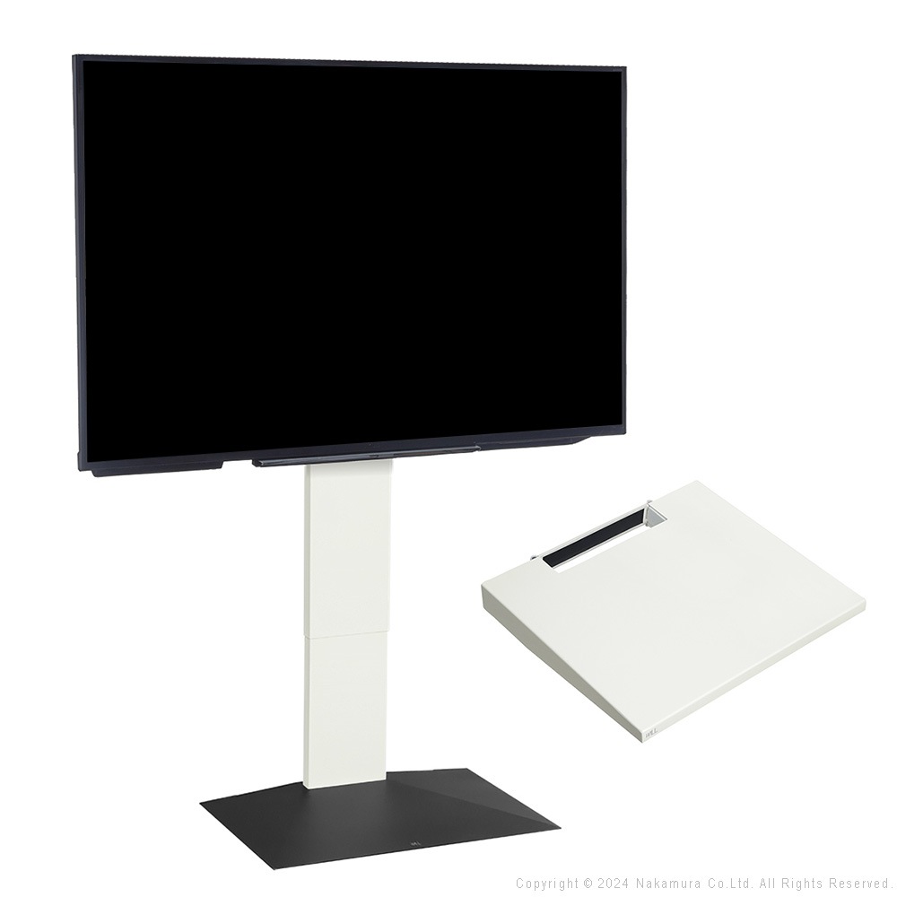 ソニー製テレビ対応 壁寄せテレビスタンドWALL V3 ハイタイプ 単品or棚板付 32型～80型大型テレビ対応