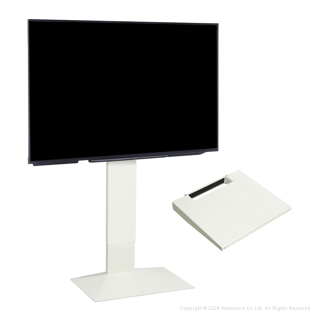ソニー製テレビ対応 壁寄せテレビスタンドWALL V3 ハイタイプ 単品or棚板付 32型～80型大型テレビ対応