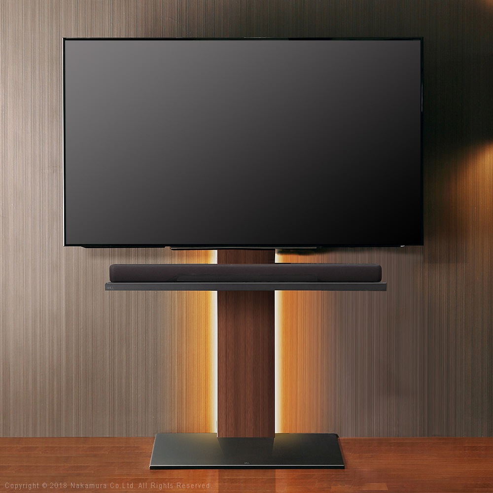 ソニー製テレビ対応 壁寄せテレビスタンドWALL V2・V3・V5対応サウンドバー棚板Lサイズ幅118cm