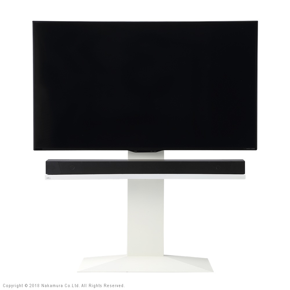 ソニー製テレビ対応 壁寄せテレビスタンドWALL V2・V3・V5対応サウンドバー棚板Lサイズ幅118cm