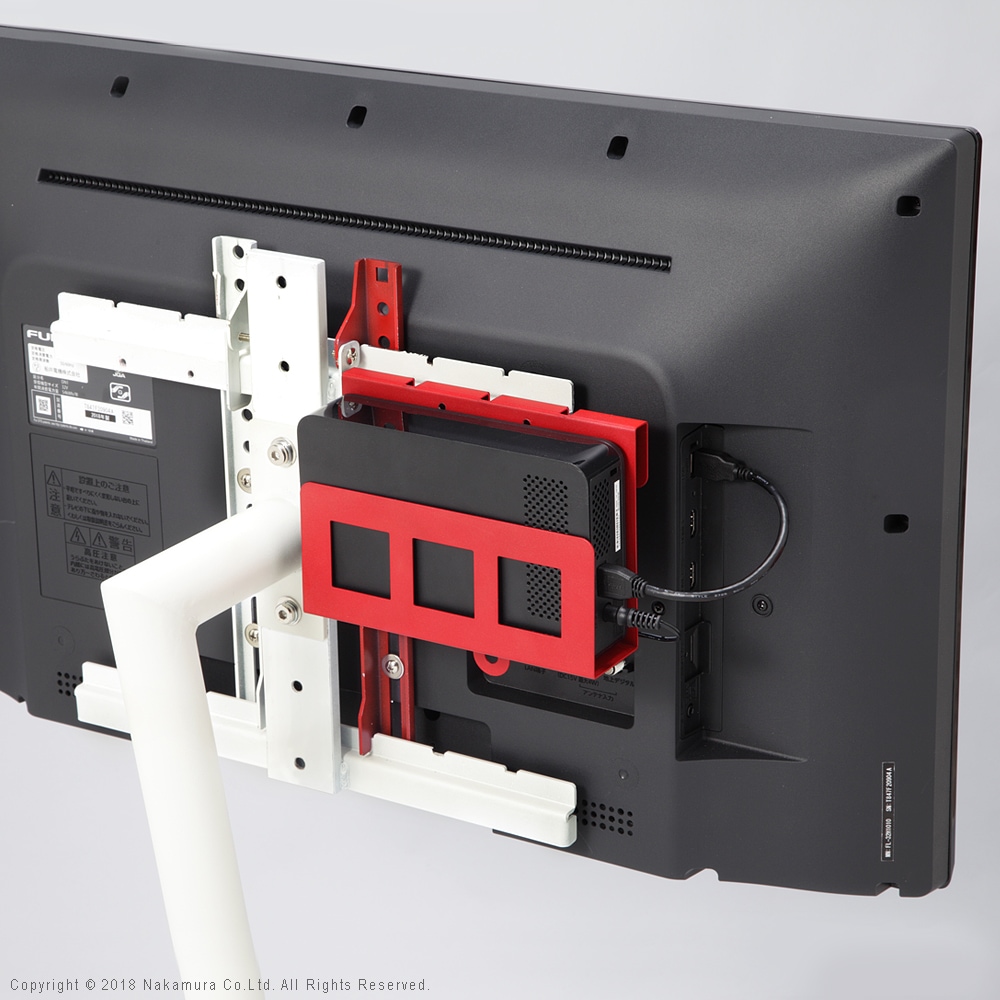 ソニー製テレビ対応 壁寄せテレビスタンドWALL V2・V3・V5対応 HDDホルダー 