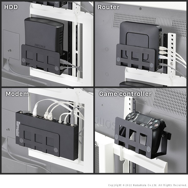 ソニー製テレビ対応 壁寄せテレビスタンドWALL V2・V3・V5対応 マルチデバイスホルダー