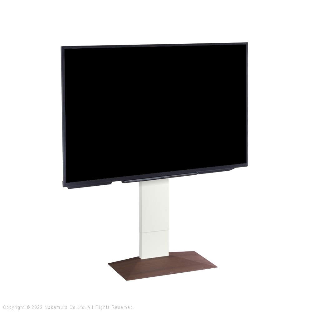 ソニー製テレビ対応 壁寄せテレビスタンドWALL V3 ロータイプ 単品or棚板付 32型～80型大型テレビ対応