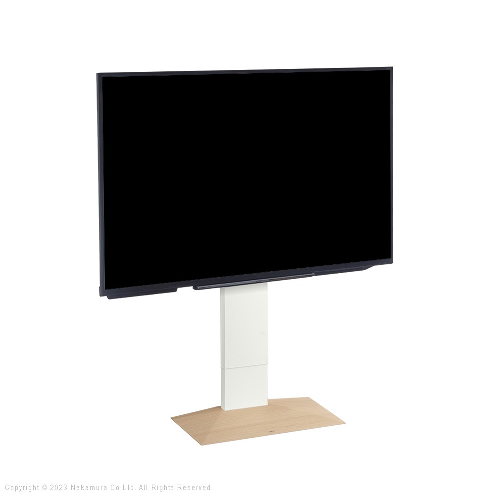 ソニー製テレビ対応 壁寄せテレビスタンドWALL V3 ロータイプ 単品or棚板付 32型～80型大型テレビ対応