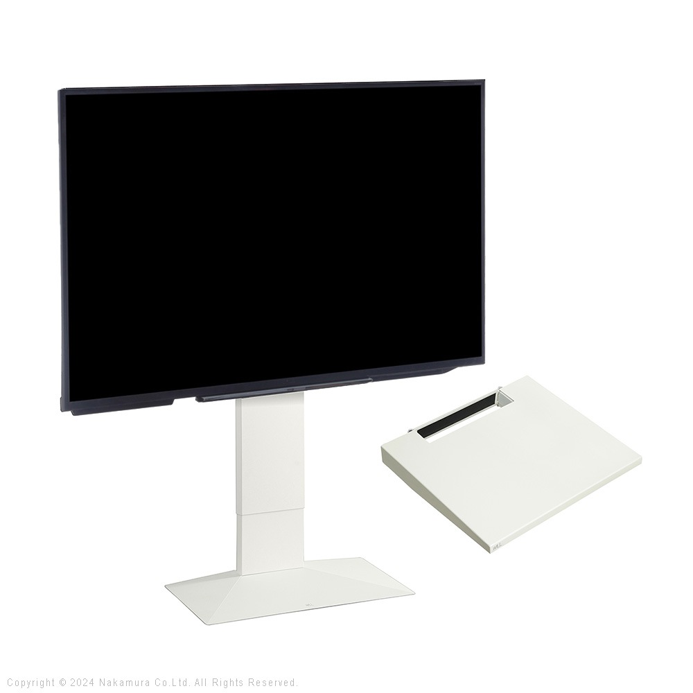 ソニー製テレビ対応 壁寄せテレビスタンドWALL V3 ロータイプ 単品or棚板付 32型～80型大型テレビ対応