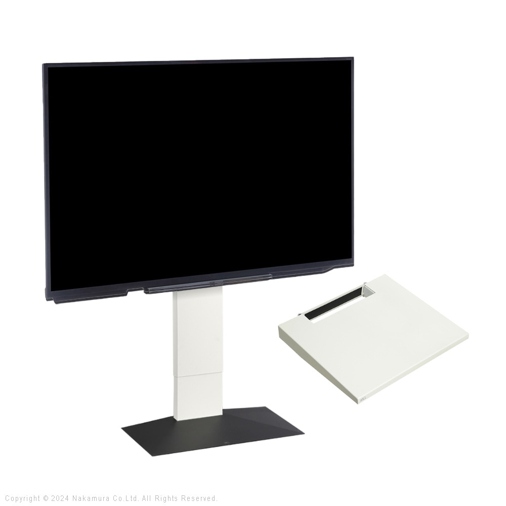 ソニー製テレビ対応 壁寄せテレビスタンドWALL V3 ロータイプ 単品or棚板付 32型～80型大型テレビ対応