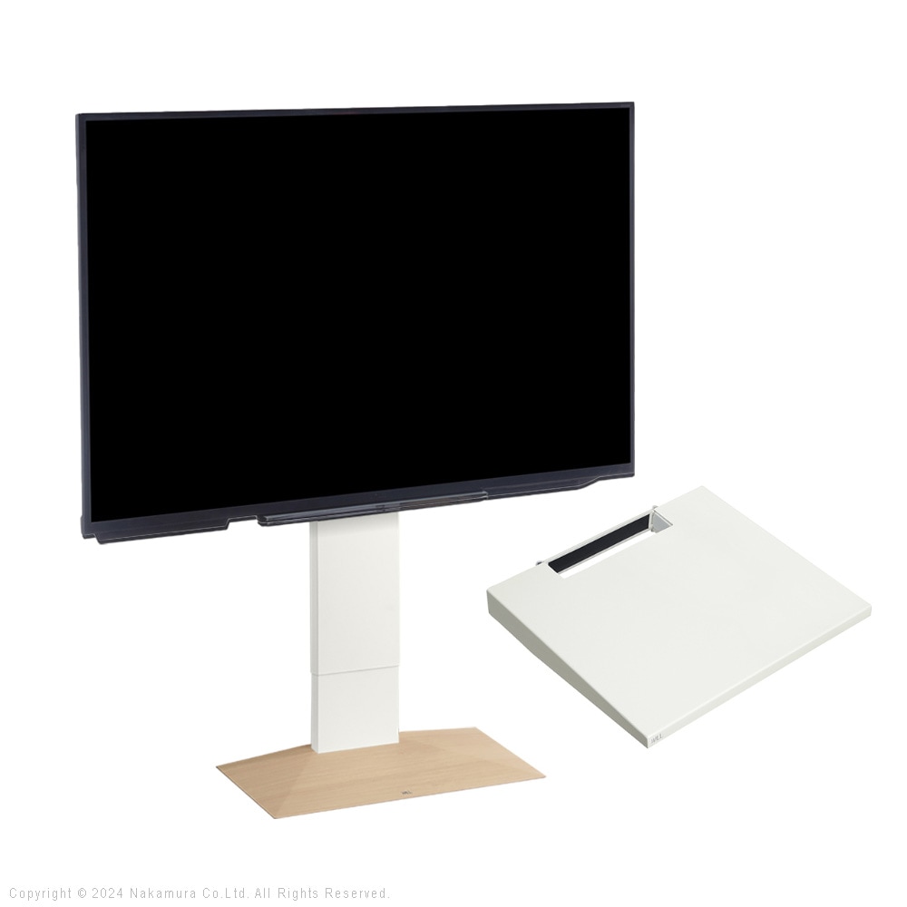 ソニー製テレビ対応 壁寄せテレビスタンドWALL V3 ロータイプ 単品or棚板付 32型～80型大型テレビ対応