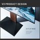 ソニー製テレビ対応 壁寄せテレビスタンドWALL V3 ロータイプ 単品or棚板付 32型～80型大型テレビ対応