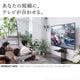 ソニー製テレビ対応 壁寄せテレビスタンドWALL V3 ロータイプ 単品or棚板付 32型～80型大型テレビ対応