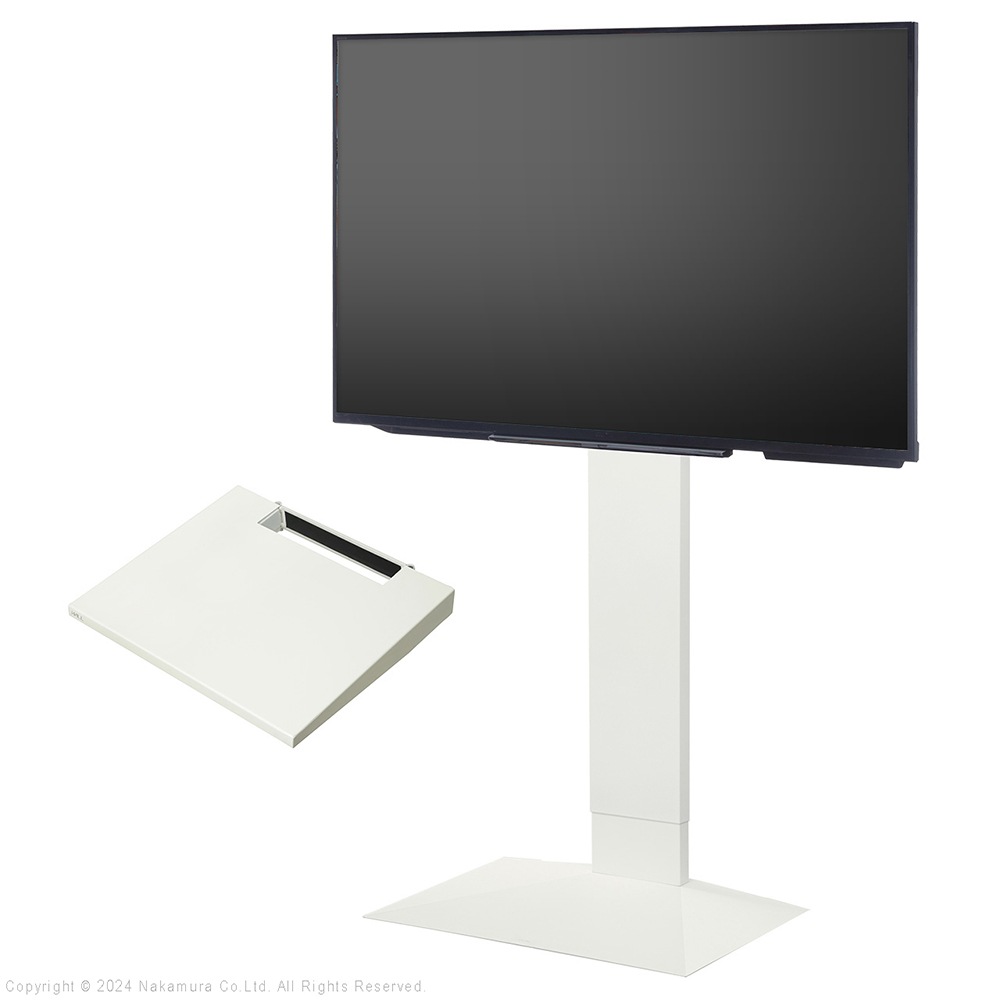ソニー製テレビ対応 壁寄せテレビスタンドWALL V3 SW[SWING] ハイタイプ 単品or棚板付 32型～80型大型テレビ対応