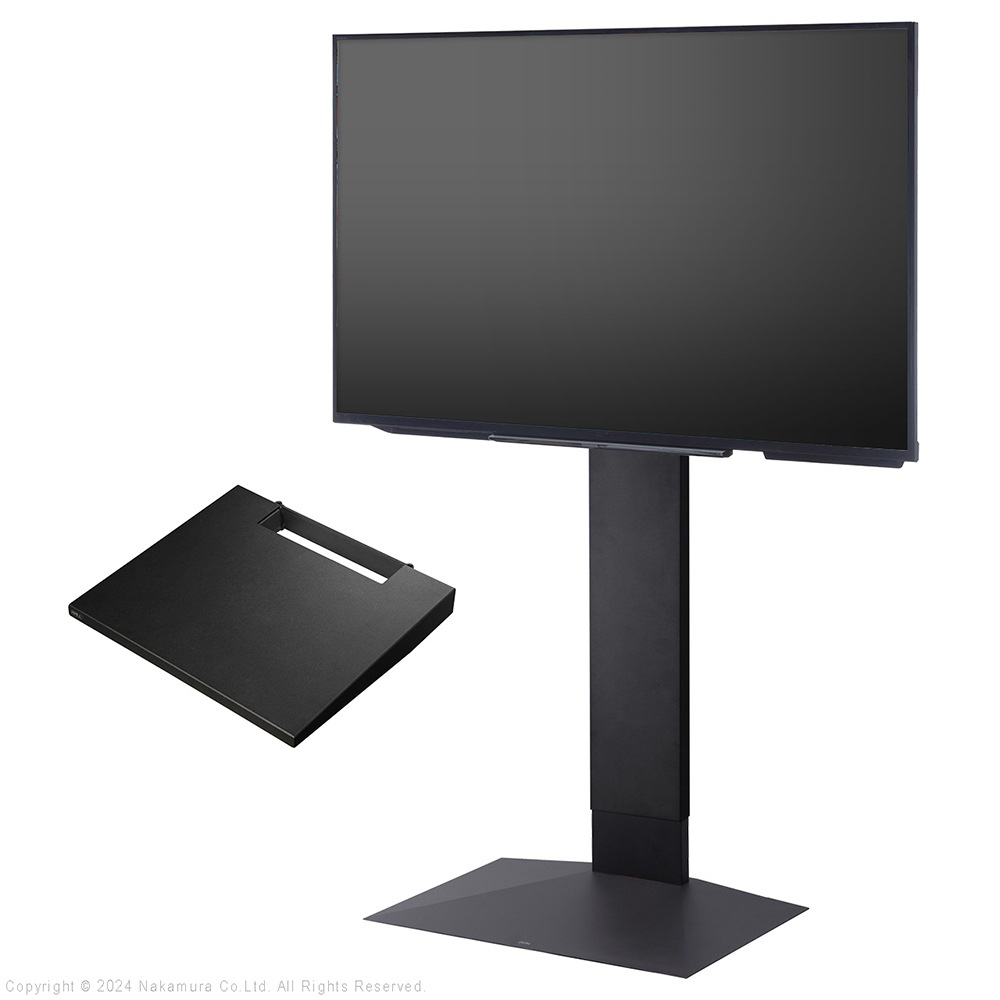 ソニー製テレビ対応 壁寄せテレビスタンドWALL V3 SW[SWING] ハイタイプ 単品or棚板付 32型～80型大型テレビ対応