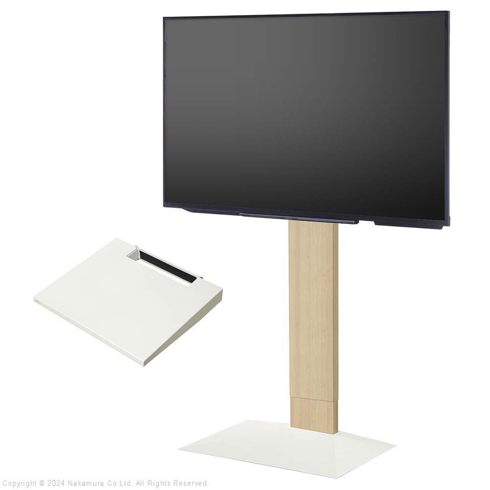 ソニー製テレビ対応 壁寄せテレビスタンドWALL V3 SW[SWING] ハイタイプ 単品or棚板付 32型～80型大型テレビ対応