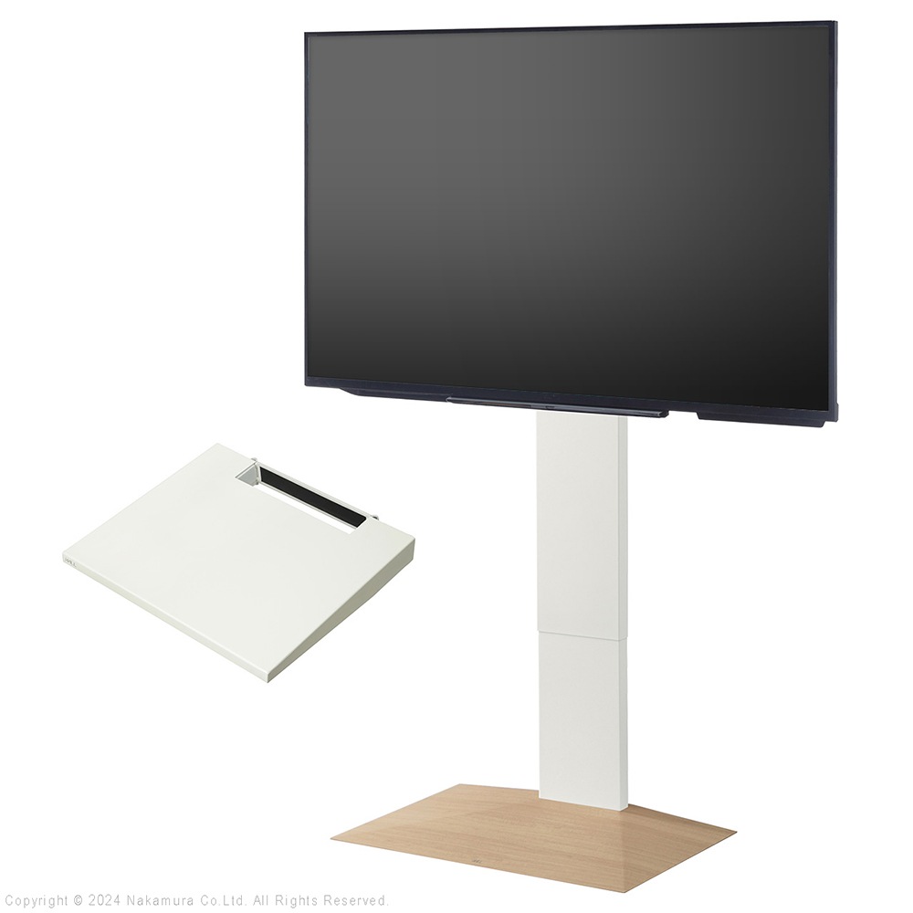 ソニー製テレビ対応 壁寄せテレビスタンドWALL V3 SW[SWING] ハイタイプ 単品or棚板付 32型～80型大型テレビ対応