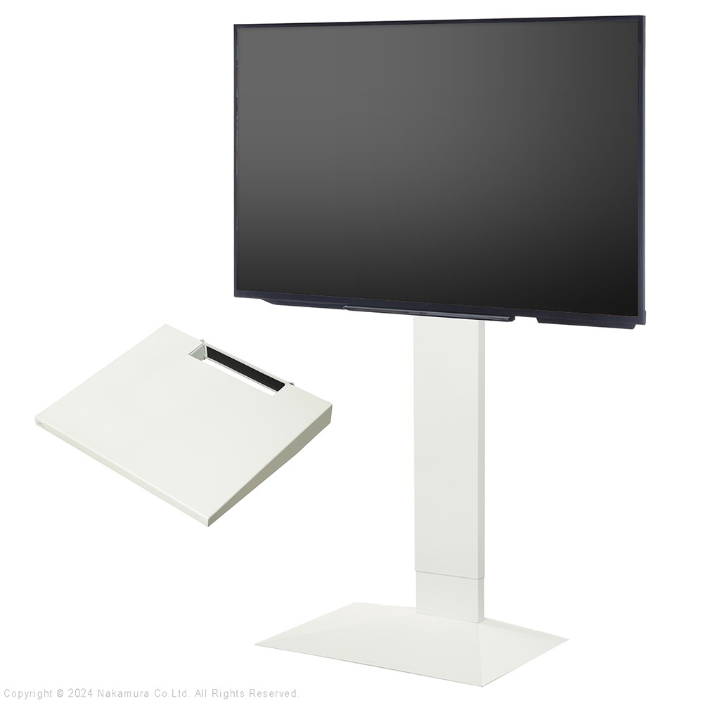 ソニー製テレビ対応 壁寄せテレビスタンドWALL V3 SW[SWING] ハイタイプ 単品or棚板付 32型～80型大型テレビ対応