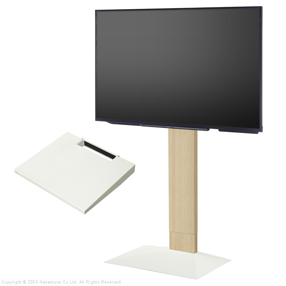 ソニー製テレビ対応 壁寄せテレビスタンドWALL V3 SW[SWING] ハイタイプ 単品or棚板付 32型～80型大型テレビ対応