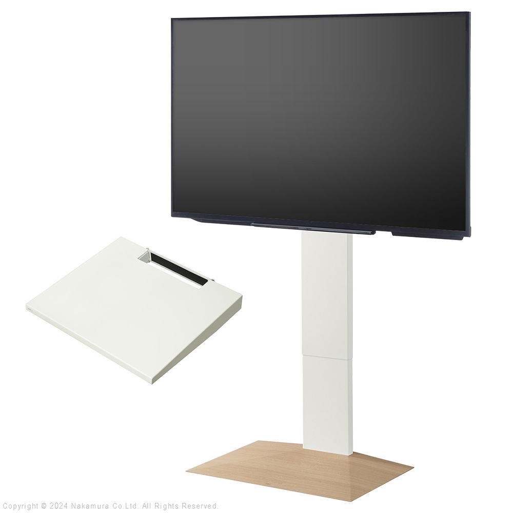 ソニー製テレビ対応 壁寄せテレビスタンドWALL V3 SW[SWING] ハイタイプ 単品or棚板付 32型～80型大型テレビ対応