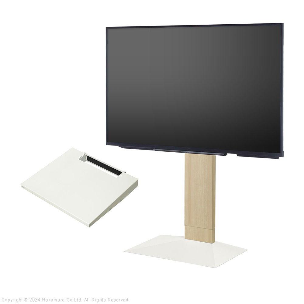 ソニー製テレビ対応 壁寄せテレビスタンドWALL V3 SW[SWING] ロータイプ 単品or棚板付 32型～80型大型テレビ対応