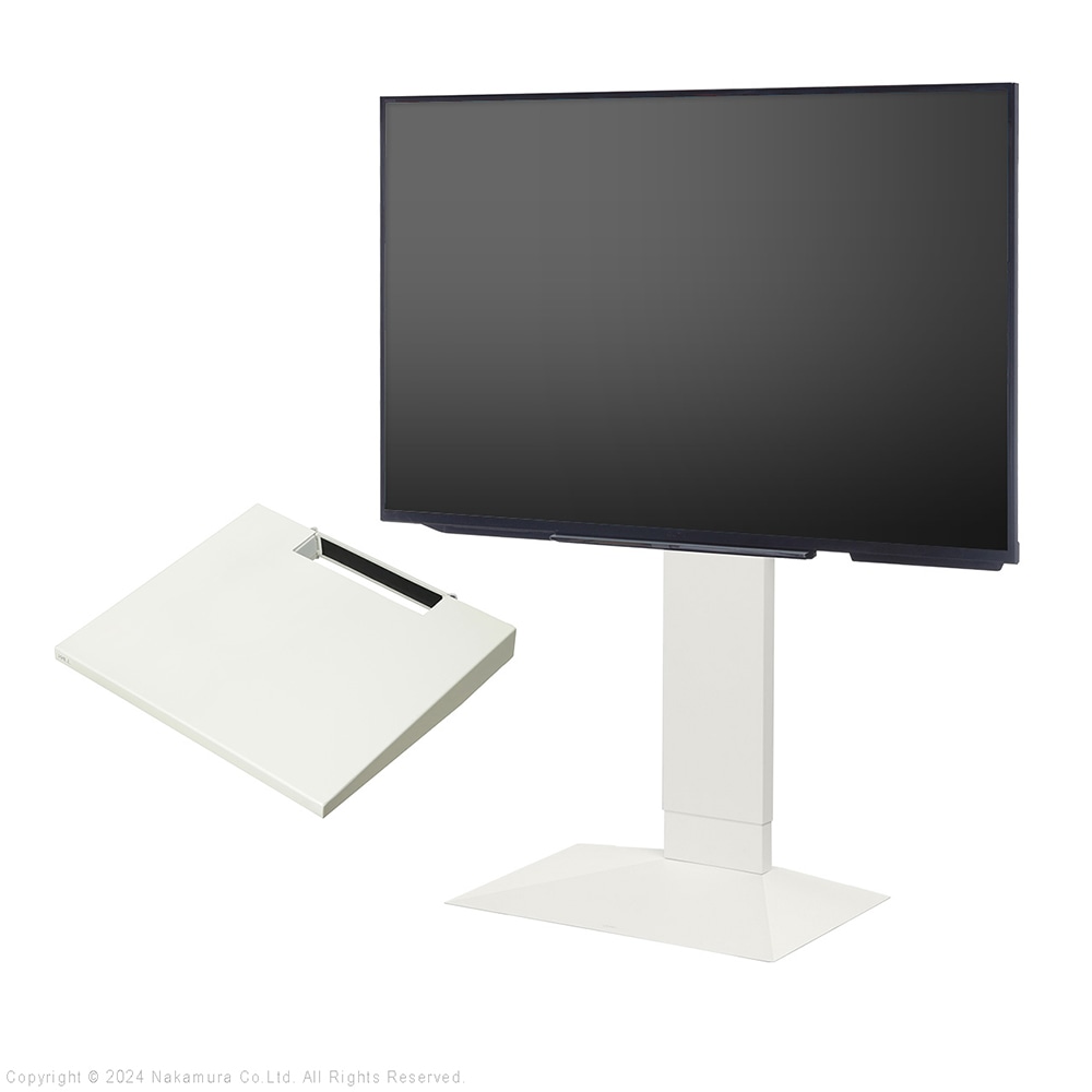 ソニー製テレビ対応 壁寄せテレビスタンドWALL V3 SW[SWING] ロータイプ 単品or棚板付 32型～80型大型テレビ対応