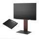 ソニー製テレビ対応 壁寄せテレビスタンドWALL V3 SW[SWING] ロータイプ 単品or棚板付 32型～80型大型テレビ対応