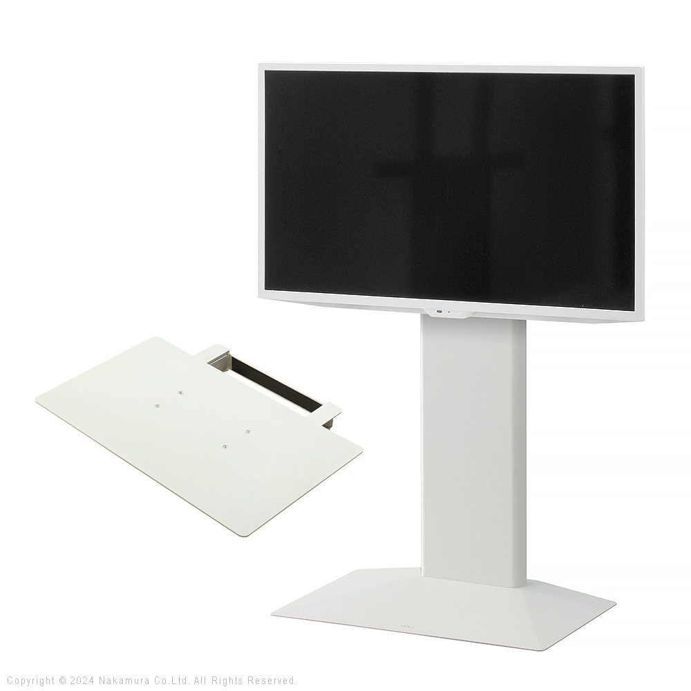 ソニー製テレビ対応 壁寄せテレビスタンドWALL V3 COMPACT 単品or棚板付 24型～55型テレビ対応