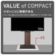 ソニー製テレビ対応 壁寄せテレビスタンドWALL V3 COMPACT 単品or棚板付 24型～55型テレビ対応